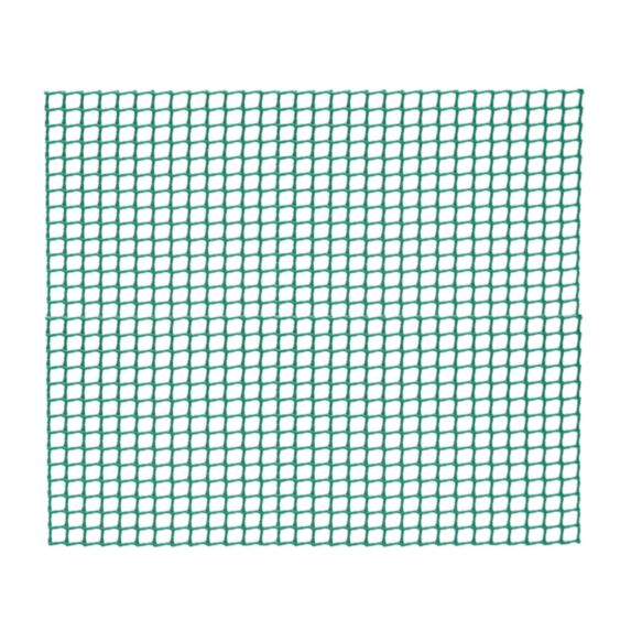 Grillage plastique maille carrée  0,5cm vert 1x3m - INTERMAS