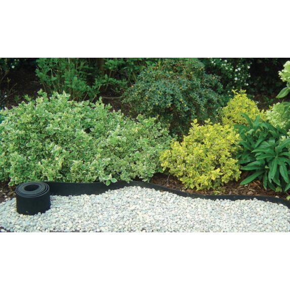 Bordure gazon caoutchouc noir 0,13x10m - NORTENE