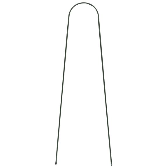 Tuteur arceau en acier plastifié pour tunnel tomates