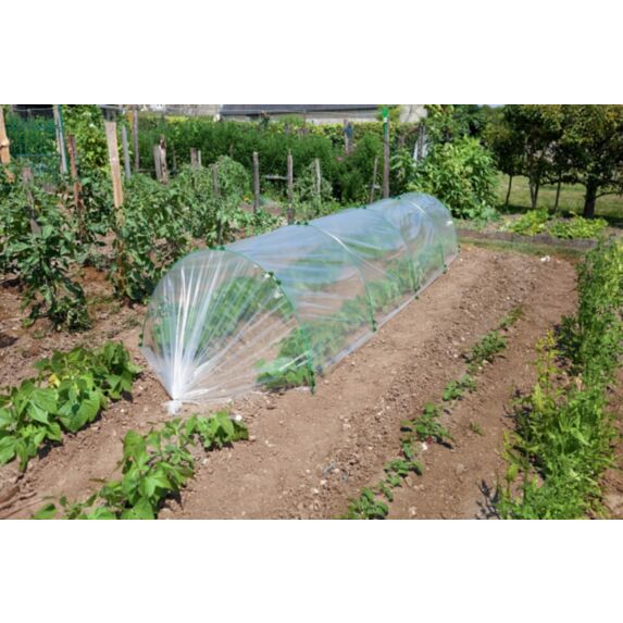 Clip de fixation sur arceaux fibre de verre dia 6mm x 12 cm - NORTENE