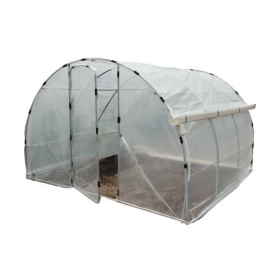 Serre potagère Aqualia avec gouttière latérale 3x3x2m - NORTENE