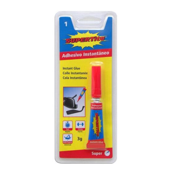 Colle cyanoacrylate Tube 3g - SUPERTITE