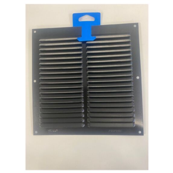 Grille moustiquaire alu noir 0,8mm 20x20cm - FEPRE