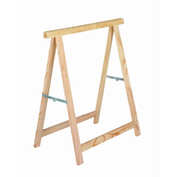 Tréteau pin standard pliable 74x73,5x45cm - ASTIGARRAGA