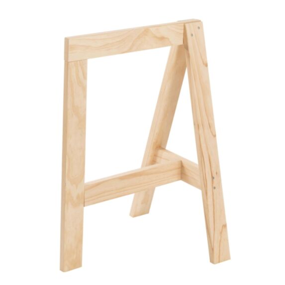 Tréteau Design pin massif 50x45,5x70cm - ASTIGARRAGA