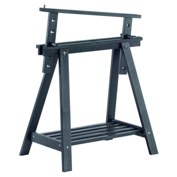 Tréteau Réglable Architecte Gris Anthracite 70/98,7x70x45cm
