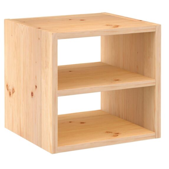 Etagère Cube Tablette Dinamic Pin Massif 36,2x36,2x33cm