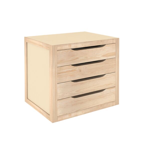 Bloc 4 tiroirs Natura