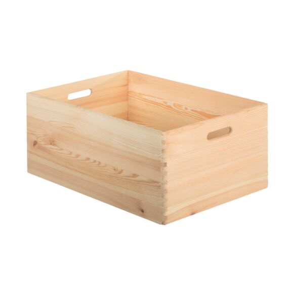 Caisse de Rangement Pin Massif 23x60x40cm - ASTIGARRAGA