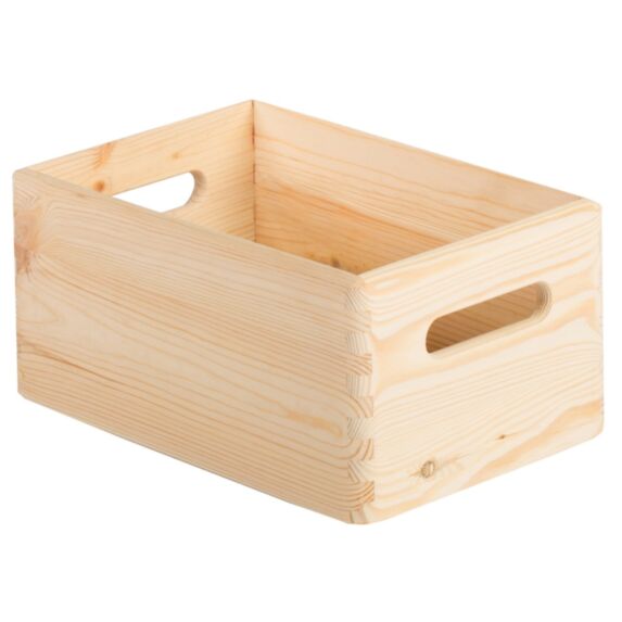 Caisse de Rangement Pin Massif 14x30x20cm - ASTIGARRAGA