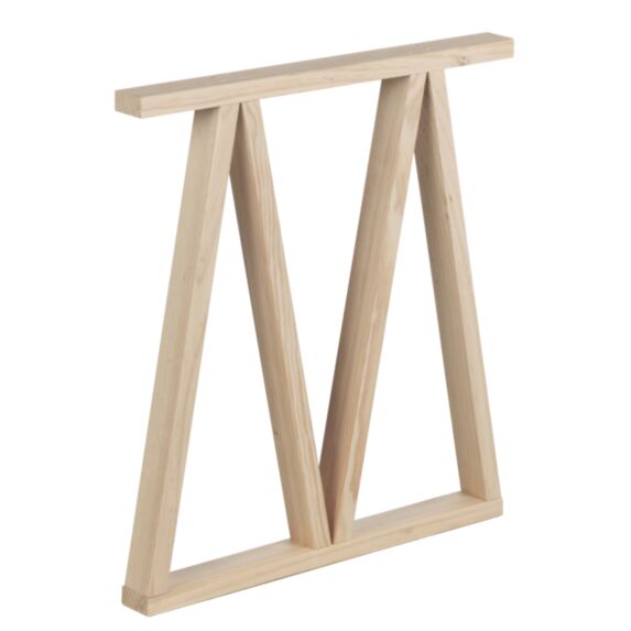 Pied de table 75x61x5,8 - 2 positions - ASTIGARRAGA KIT LINE