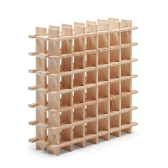 Casier 36 bouteilles en pin 75x75x22cm - ASTIGARRAGA