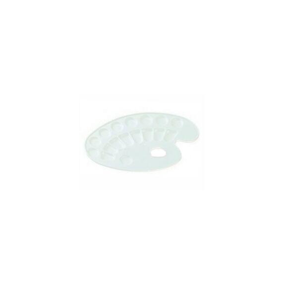 Palette en plastique alvéolée ovale 24,5x15cm - ROYAL TALENS