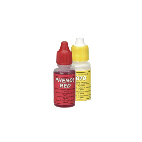 Recharge de liquide Oto/pHénol pour trousse d'analyse piscine - GRE
