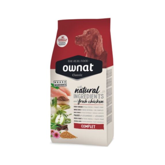 Croquettes chien Classic Adulte Complet poulet 20 kg - OWNAT