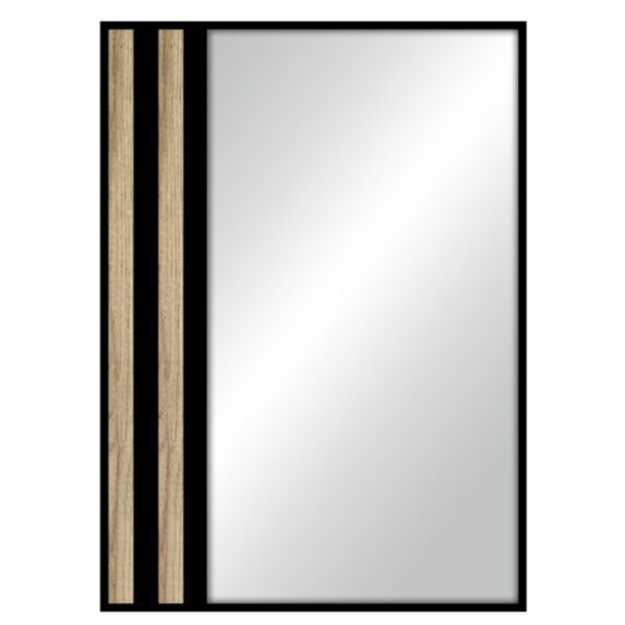 Miroir Kioto 52x72cm noir