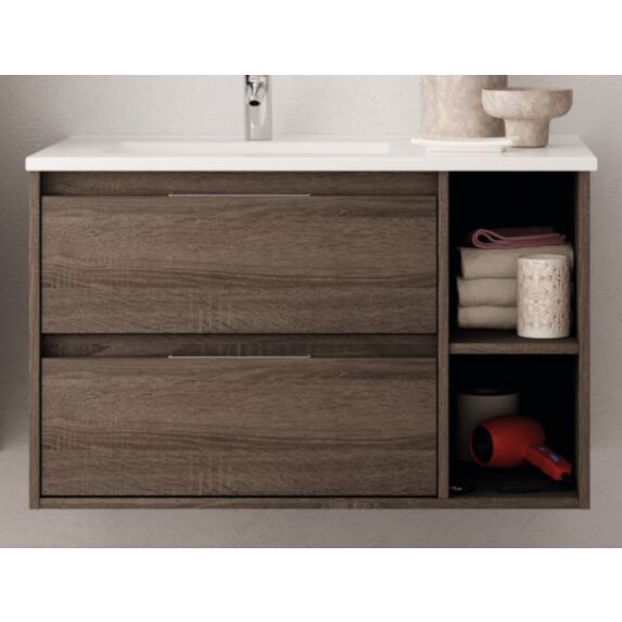 Meuble salle de bain Venus Britania + vasque encastrée 80cm