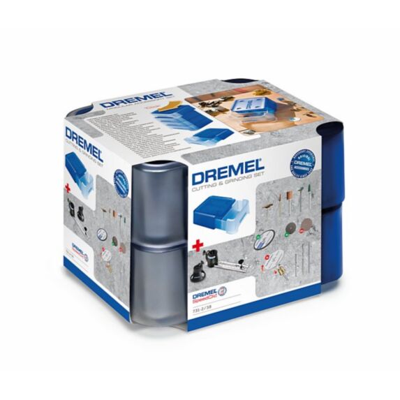 jeu d'accessoires modulaires pour la découpe et le meulage - DREMEL