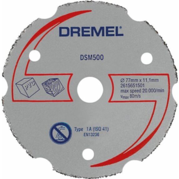 Disque Découpe Bois-Plastique-Plâtre - DREMEL