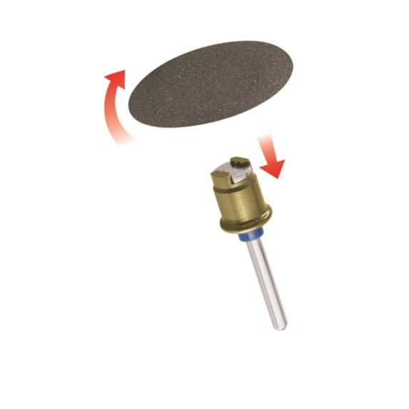 Lot de 6 disques de ponçage grain 60 dremel 