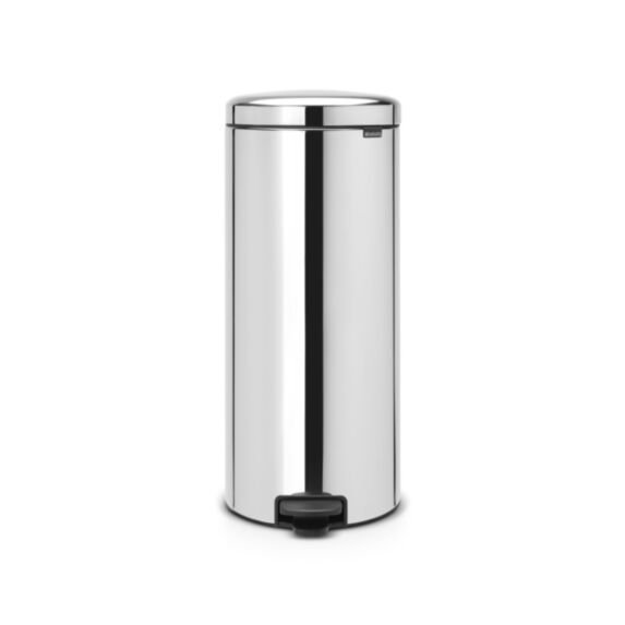 Poubelle à Pédale New Icon 30L Argent - BRABANTIA