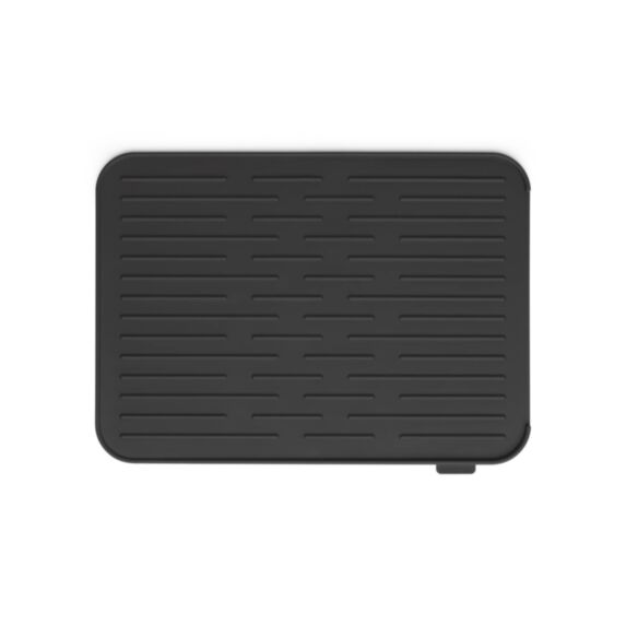 Tapis égouttoir SinkSide silicone 32,5x43,8cm gris - BRABANTIA