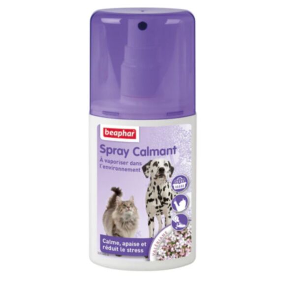 Spray calmant naturel valériane environnement chat 125 mL - BEAPHAR