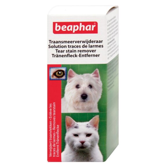Solution contre les traces de larmes pour chien et chat 50mL - BEAPHAR