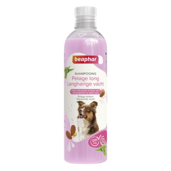 Shampooing essentiel pelage long chien 250 mL - BEAPHAR