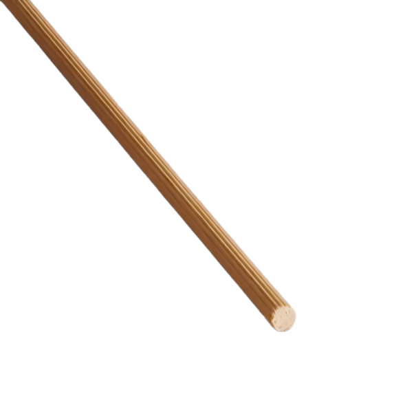 Tourillon hêtre cannelé or Ø18mm L1m - AJ TIMBER