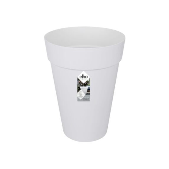Pot Loft urban rond haut 28 blanc