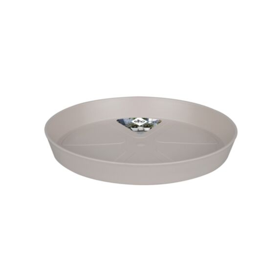 Soucoupe ronde Ø21 gris chaud - ELHO