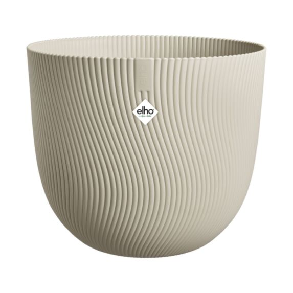 Pot rond Sereh 25cm beige champignon - ELHO