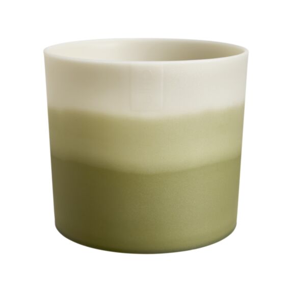 Pot Colour Gradient en plastique recyclé rond 14cm vert bambou - ELHO