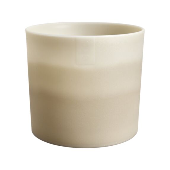 Pot rond Colour Gradient beige grès Ø16cm - ELHO