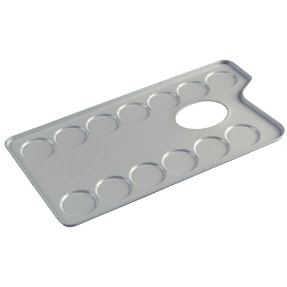 Palette en métal rectangulaire 10,6x20cm - ROYAL TALENS