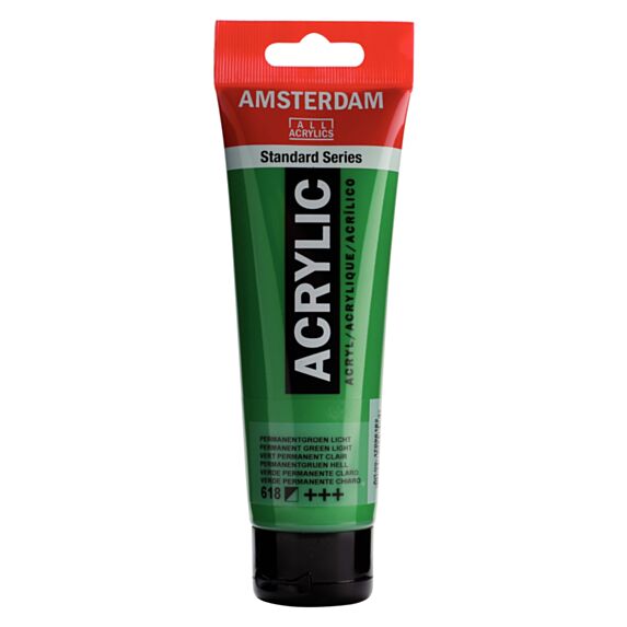 Peinture Acrylique Standard Series 120ml Vert Permanent Clair 618
