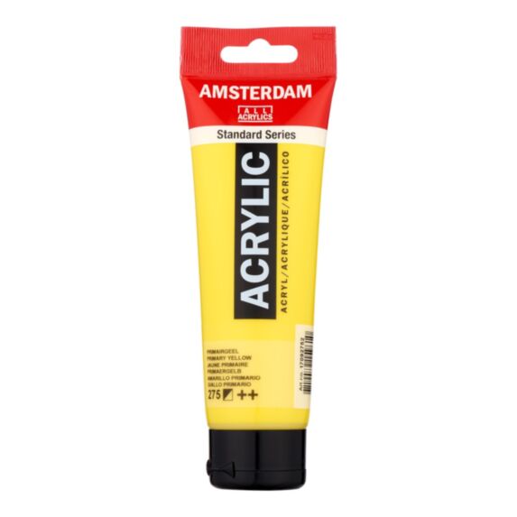 Peinture Acrylique Standard Series 120ml Jaune Primaire 275