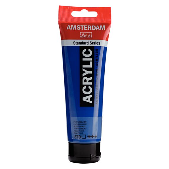 Peinture Acrylique Standard Series 120ml Bleu Phtalo 570