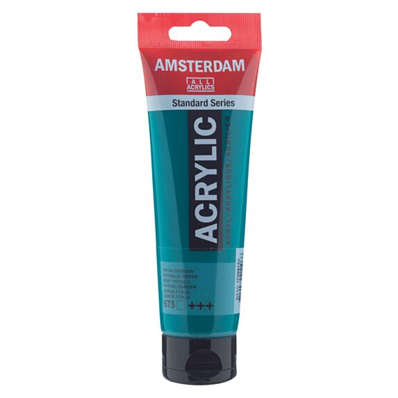 Peinture Acrylique Standard Series 120ml Vert de Phtalo 675