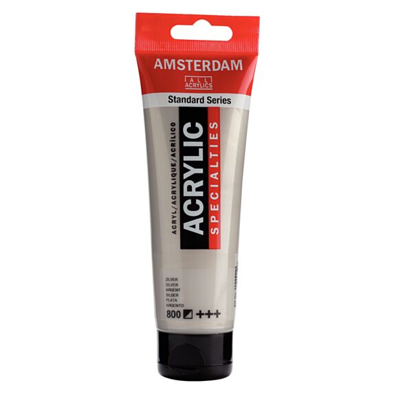 Peinture Acrylique Standard Series 120ml Argent 800