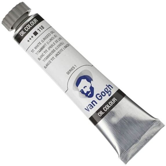 Peinture à l'huile tube 20ml bleu phtalo 570  - VAN GOGH