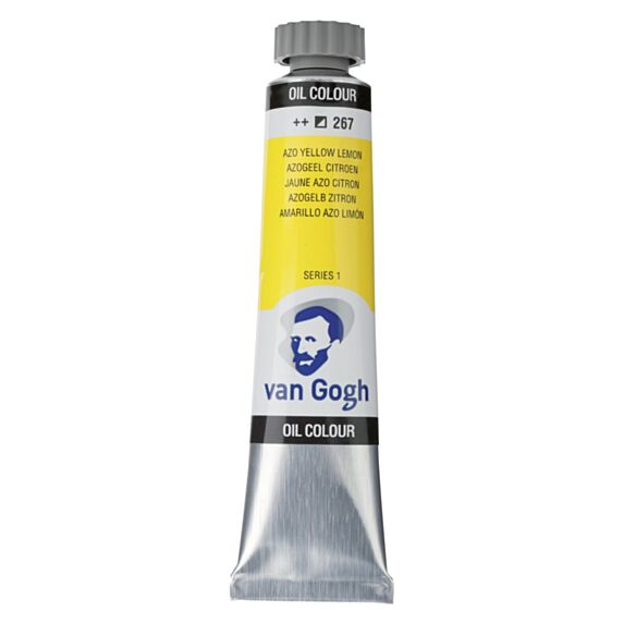 Peinture à l'Huile 20ml Jaune Azo Citron 267