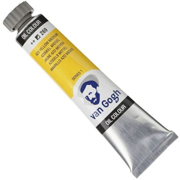 Peinture à l'huile tube 20ml terre verte 629  - VAN GOGH