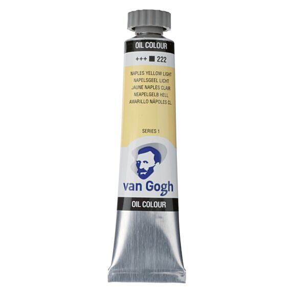 Peinture à l'Huile 20ml Jaune de Naples Clair 222