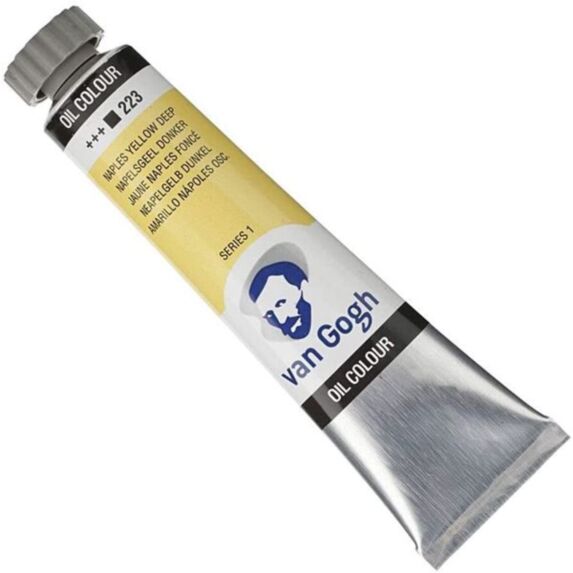 Peinture à l'huile tube 20ml jaune de cadmium clair 208  - VAN GOGH