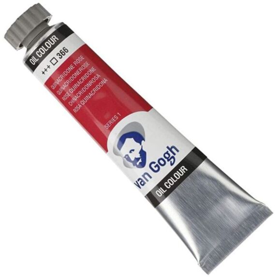 Peinture à l'huile tube 20ml rouge indien 347  - VAN GOGH