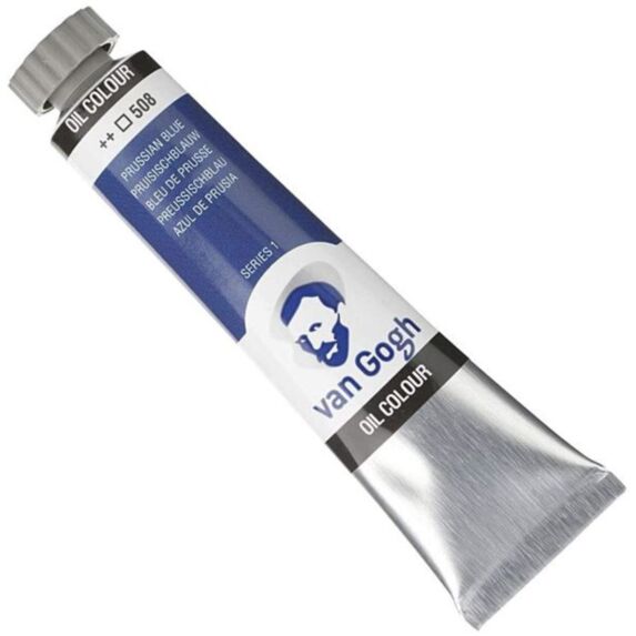 Peinture à l'huile tube 20ml vert oxyde de chrome  668  - VAN GOGH