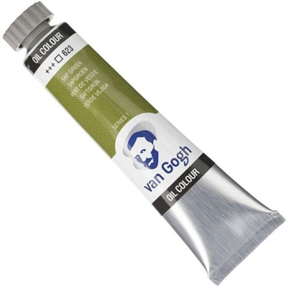 Peinture à l'huile tube 60ml jaune de cadmium foncé 210  - VAN GOGH