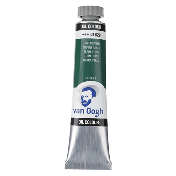 Peinture à l'Huile 20ml Terre Verte 629